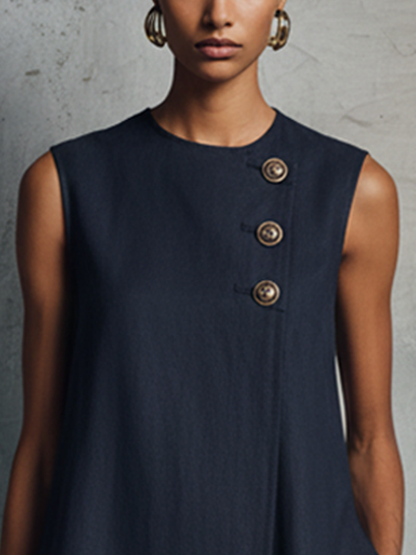 Peyton Asymmetric Mini Dress