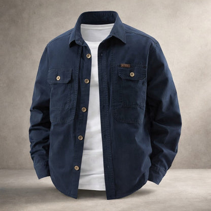 Bennett Double-Pocket Utility Overshirt