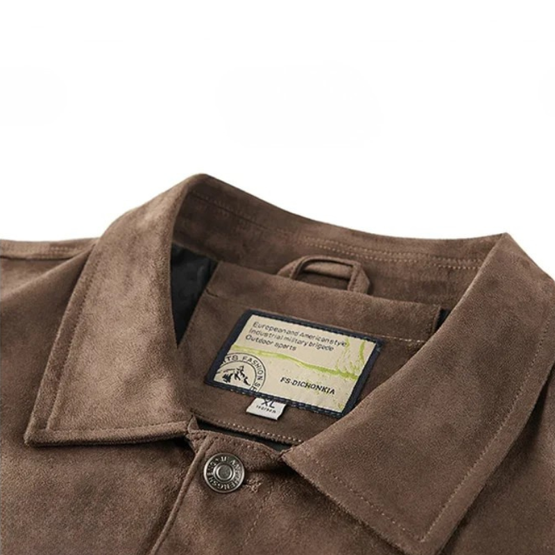 Sandro Suede Jacket