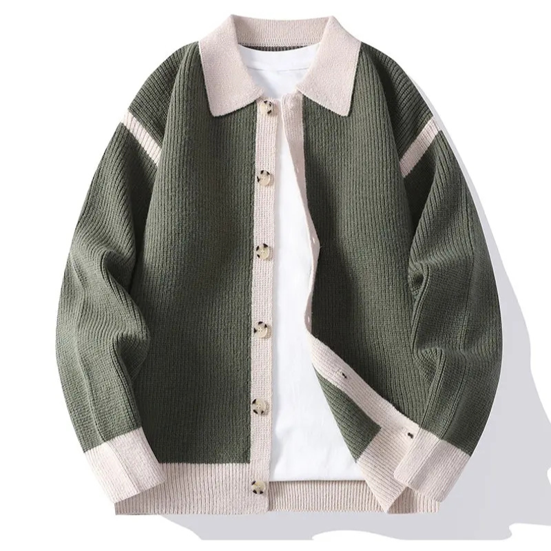 Westbridge Varsity Knit Cardigan