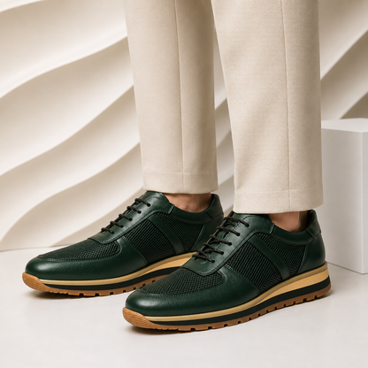 Beckett Cowhide Leather Sneakers
