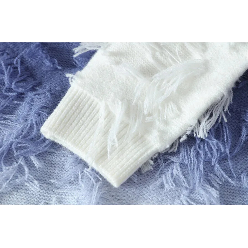 Nova Fringe Knit Sweater