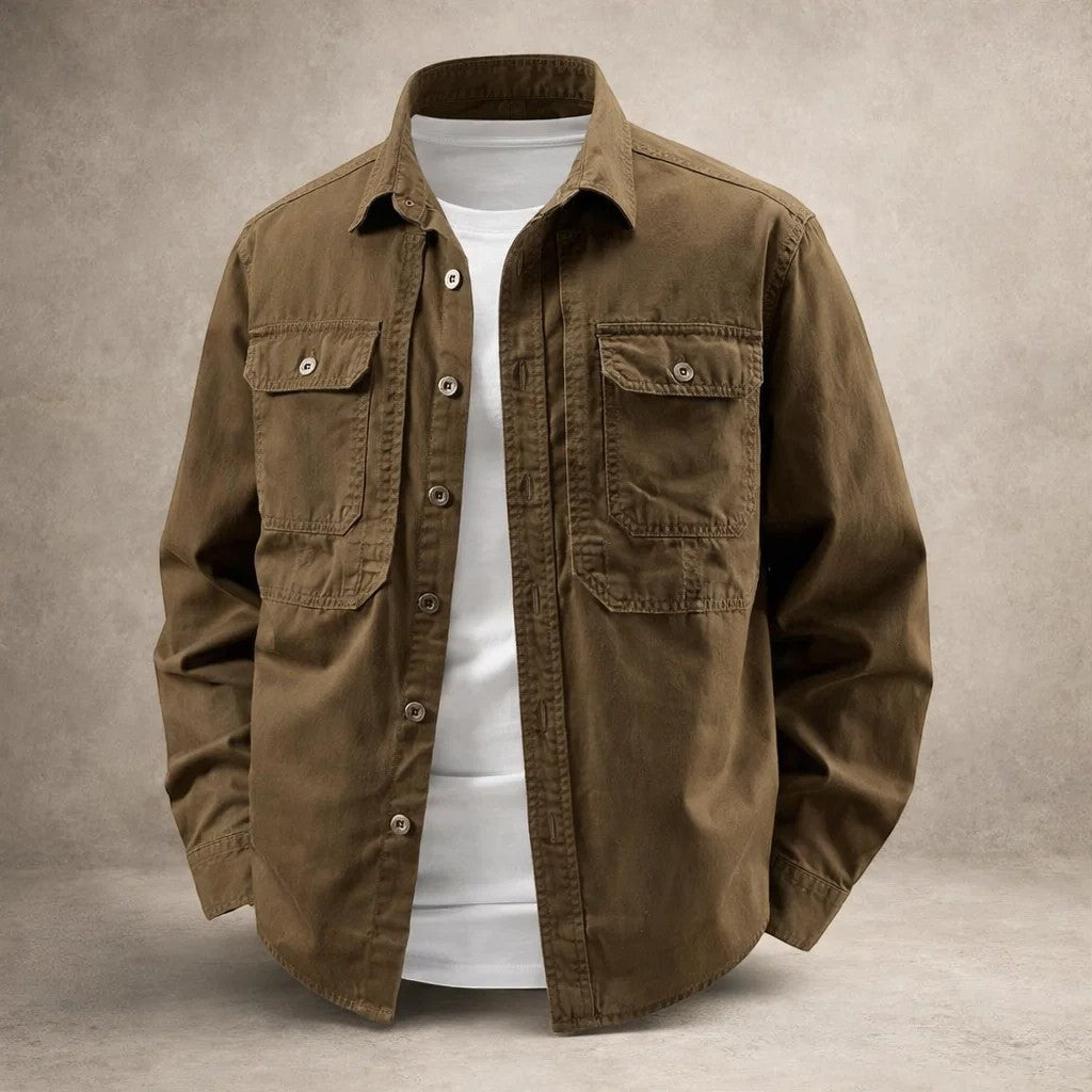 Bennett Double-Pocket Utility Overshirt