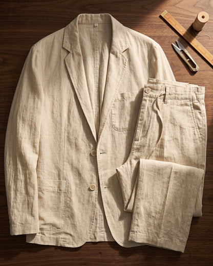 Sullivan Linen Suit Set