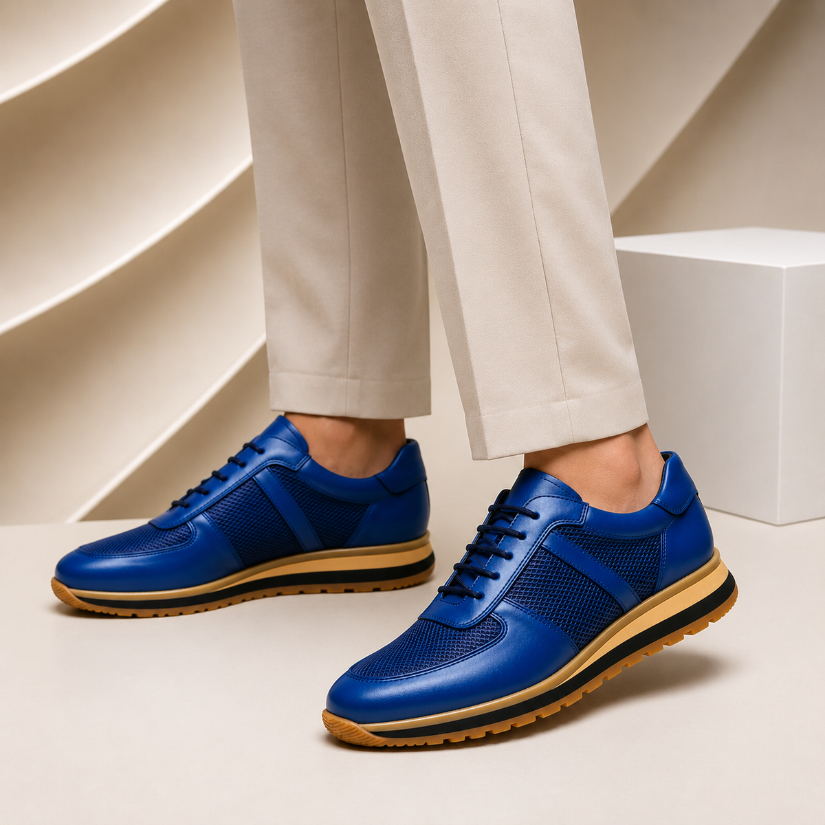 Beckett Cowhide Leather Sneakers