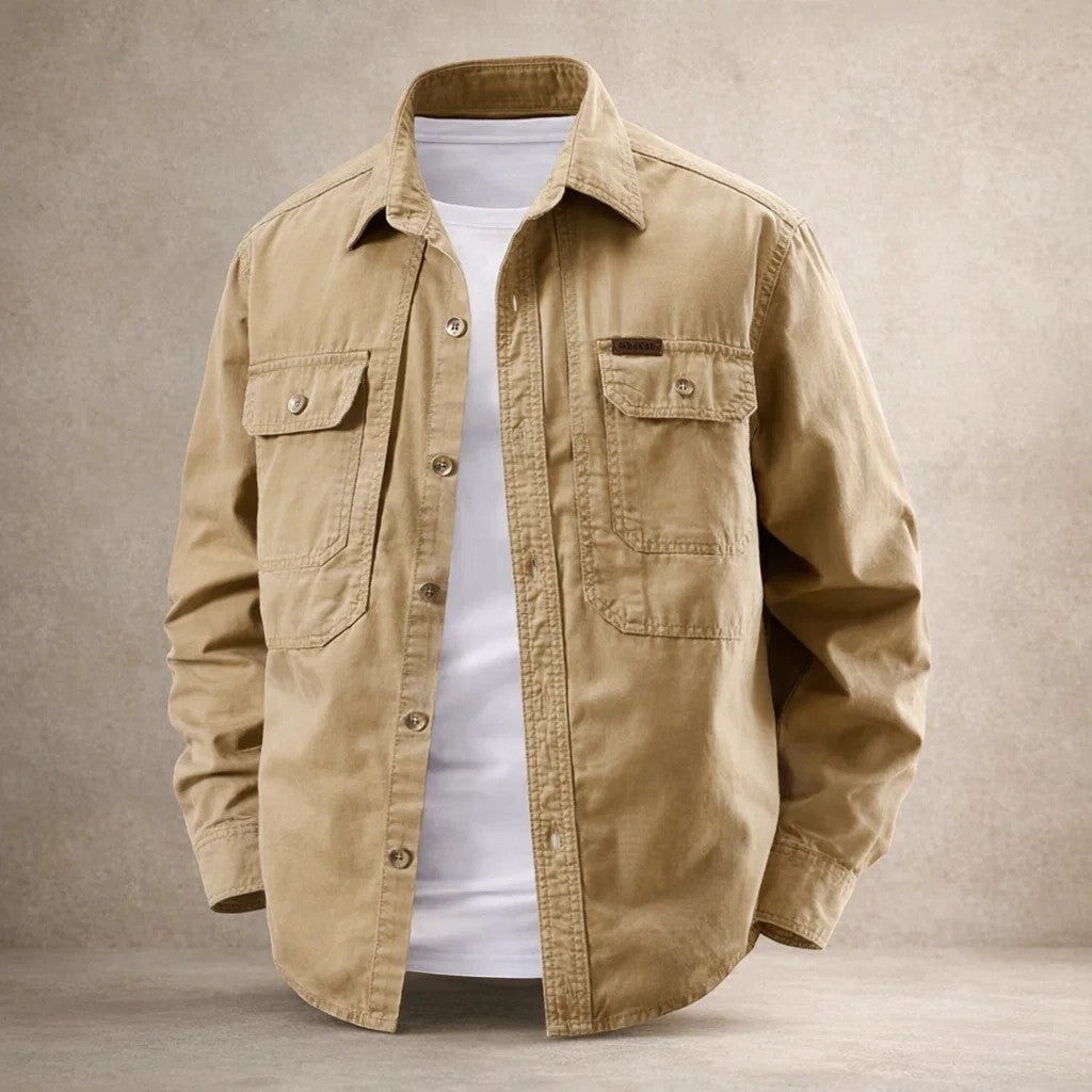 Bennett Double-Pocket Utility Overshirt
