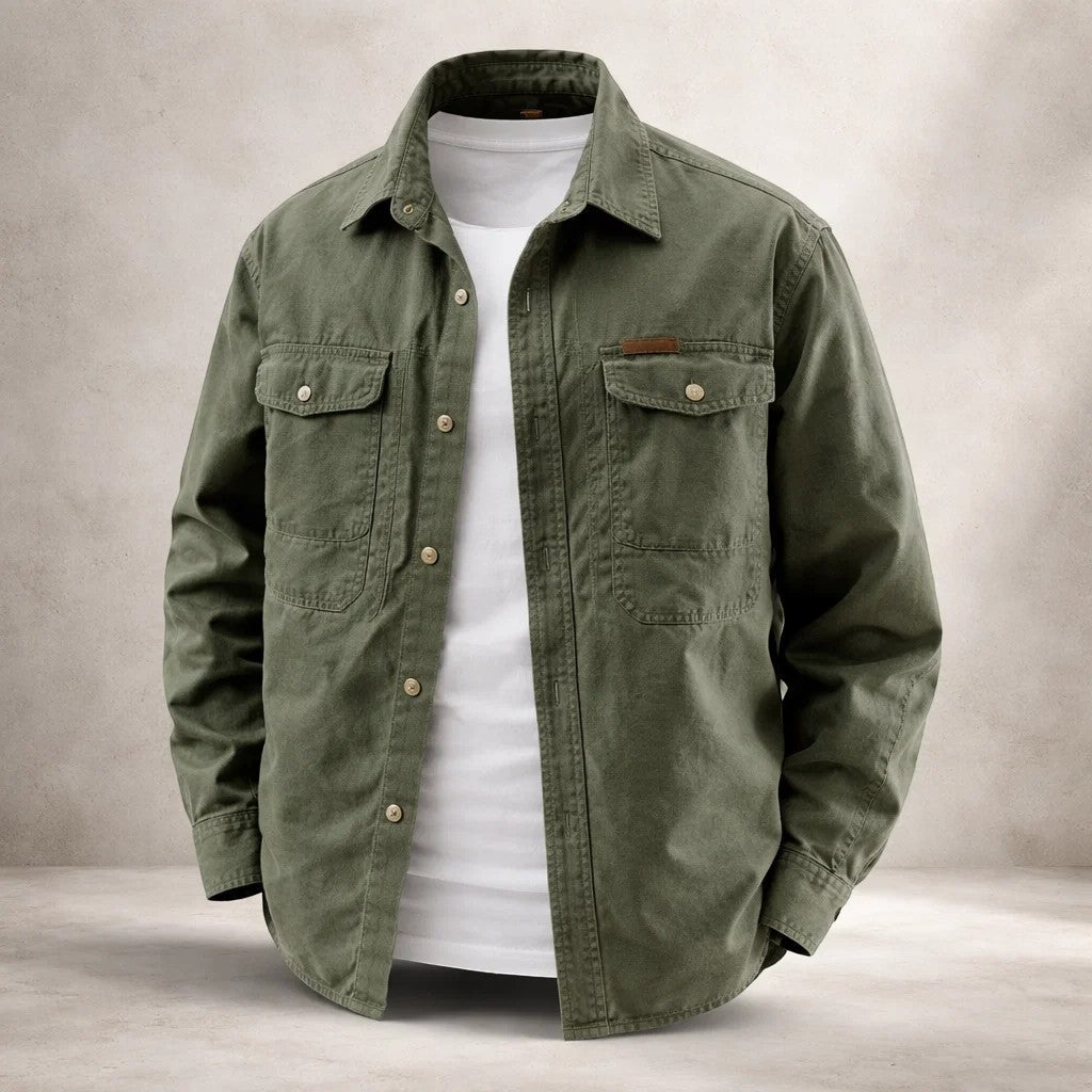 Bennett Double-Pocket Utility Overshirt