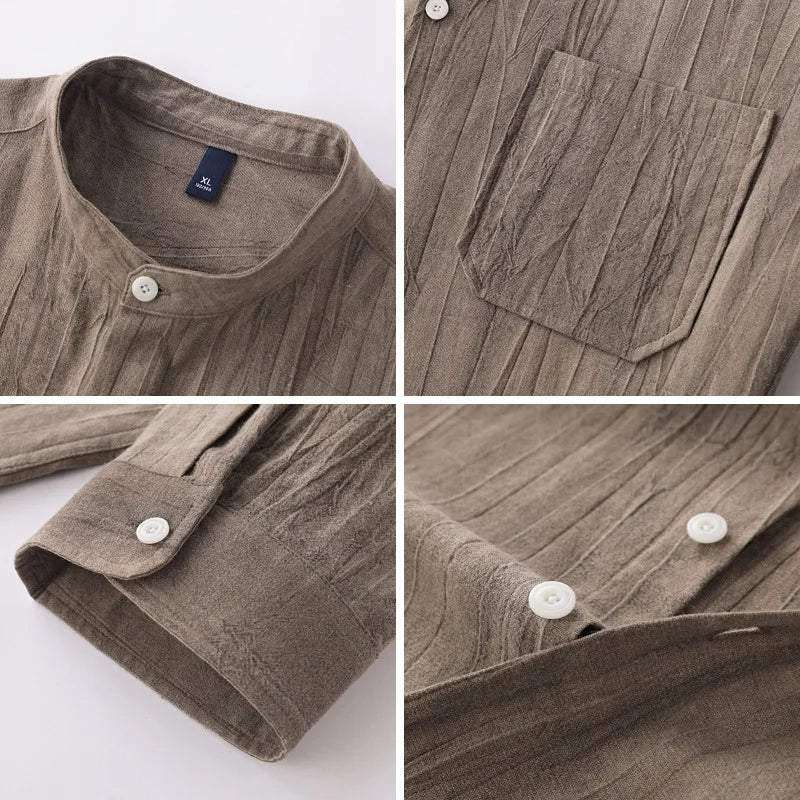 Elio Mandarin Shirt