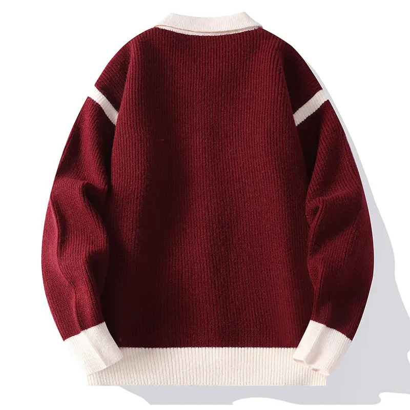 Westbridge Varsity Knit Cardigan