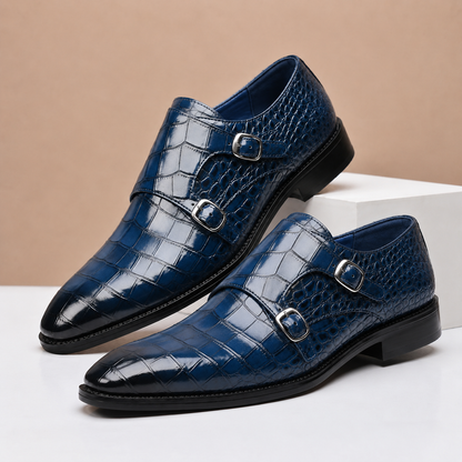 Wesley Embossed Leather Shoes
