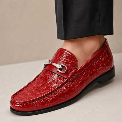 Hayes Cowhide Leather Loafers