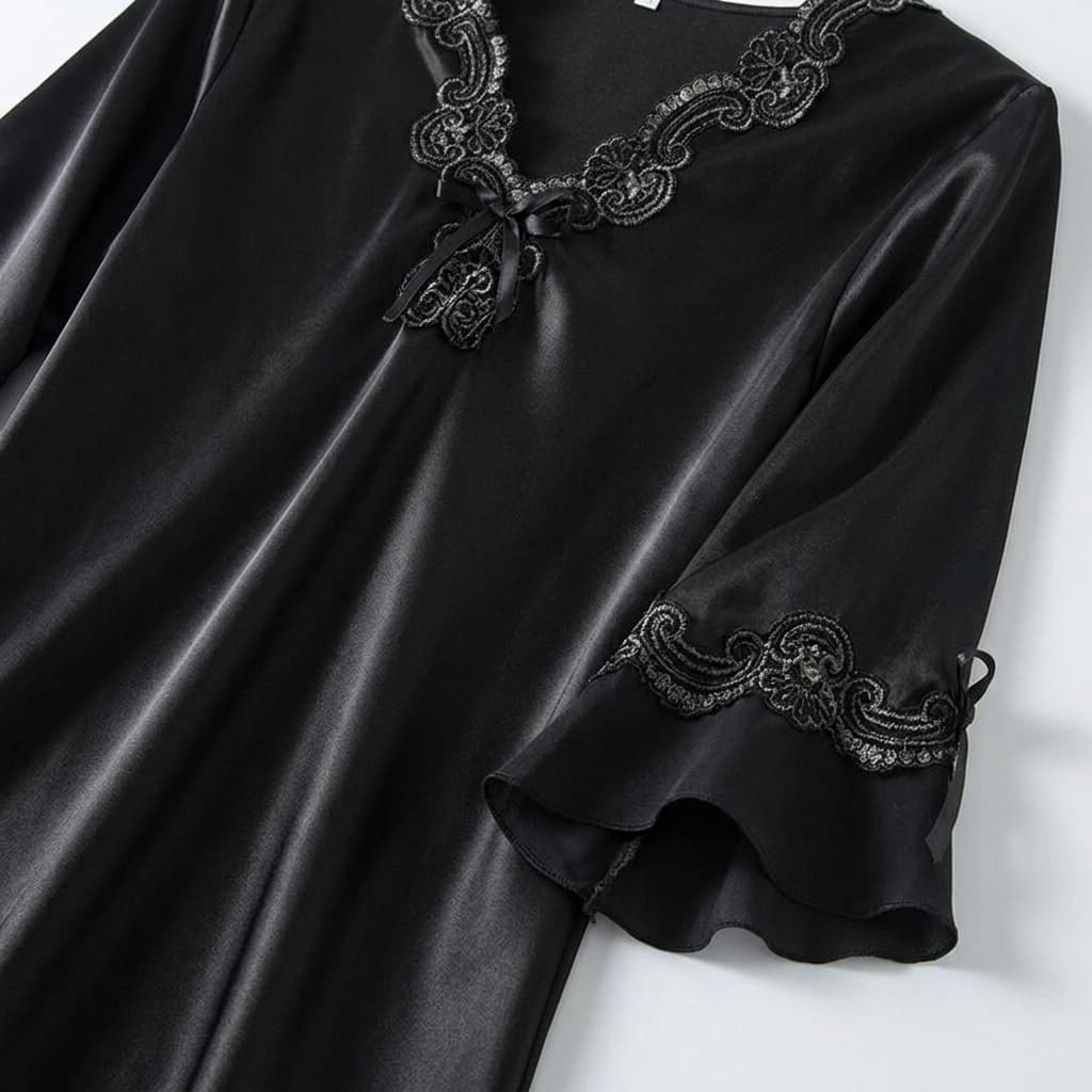 Poppy Satin Pajama Set