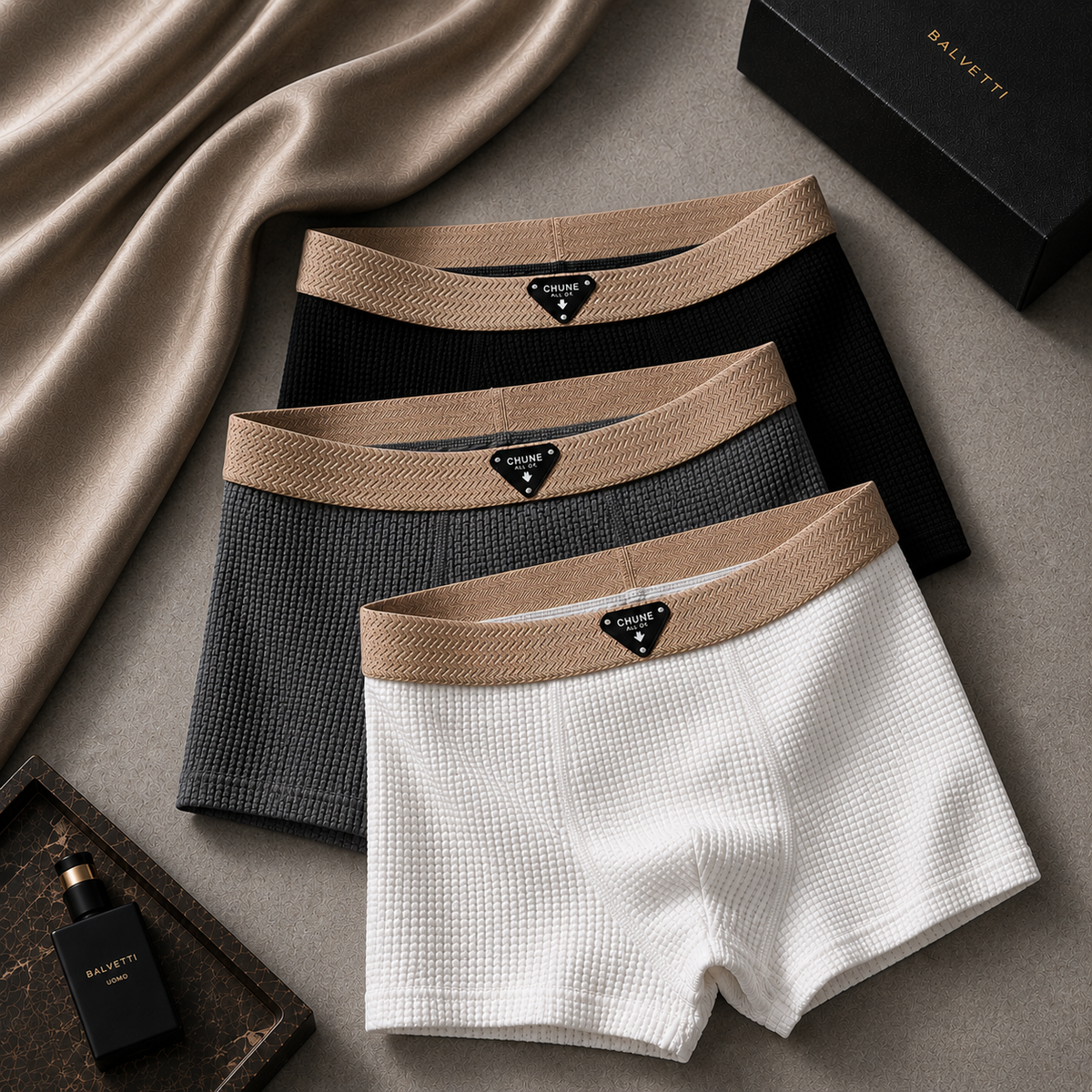 Landon Ice Silk Boxer Briefs
