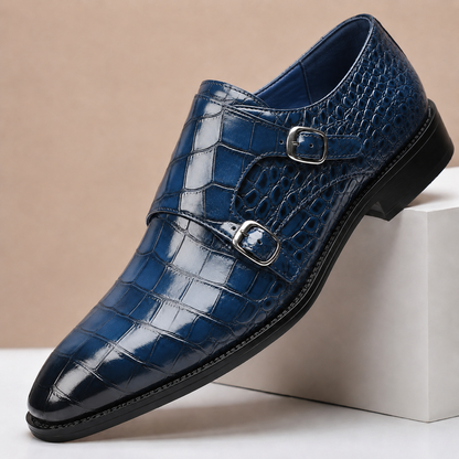 Wesley Embossed Leather Shoes