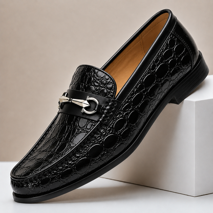 Hayes Cowhide Leather Loafers