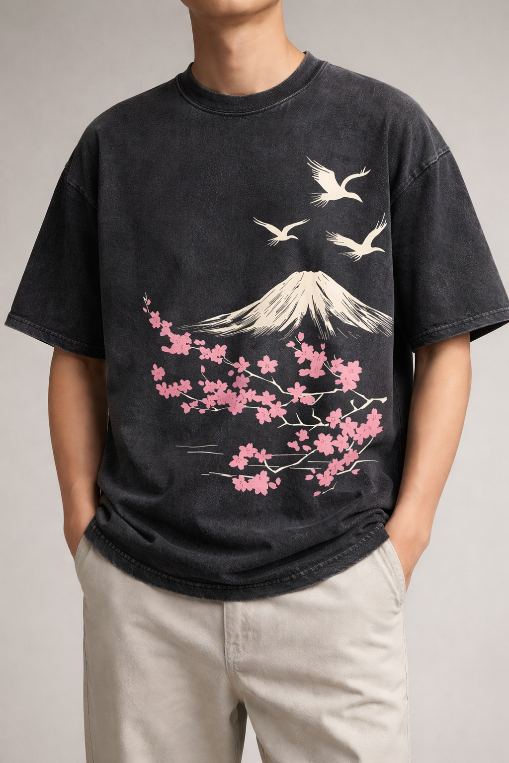 Zen Washed Cotton Tee