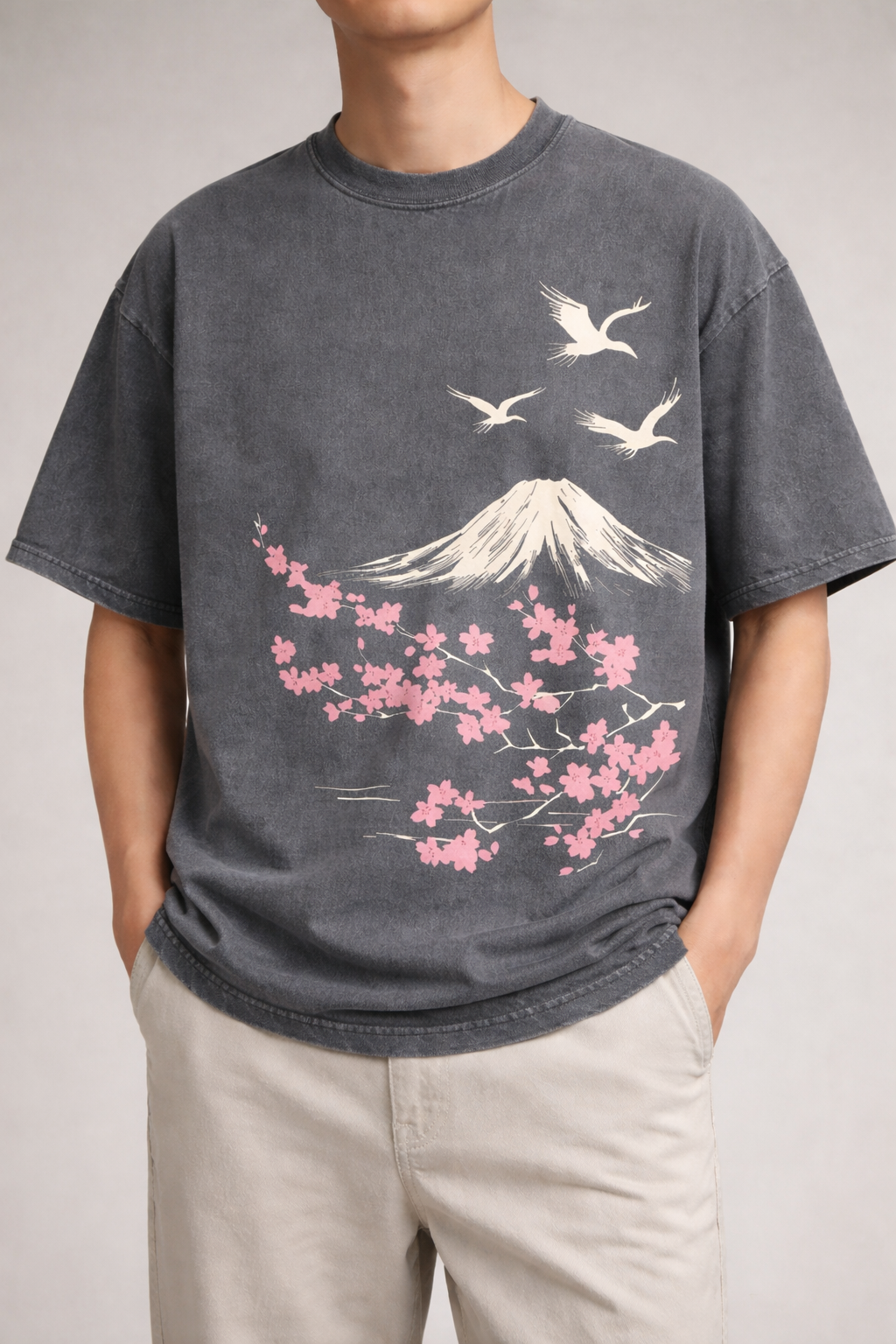 Zen Washed Cotton Tee