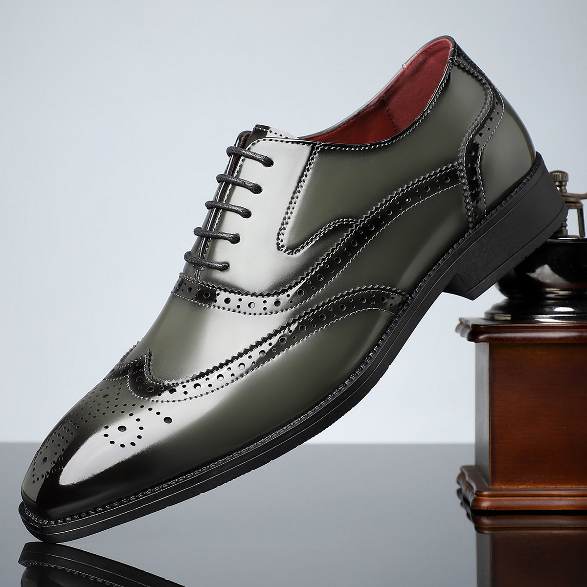 Winslow Leather Brogue Shoes