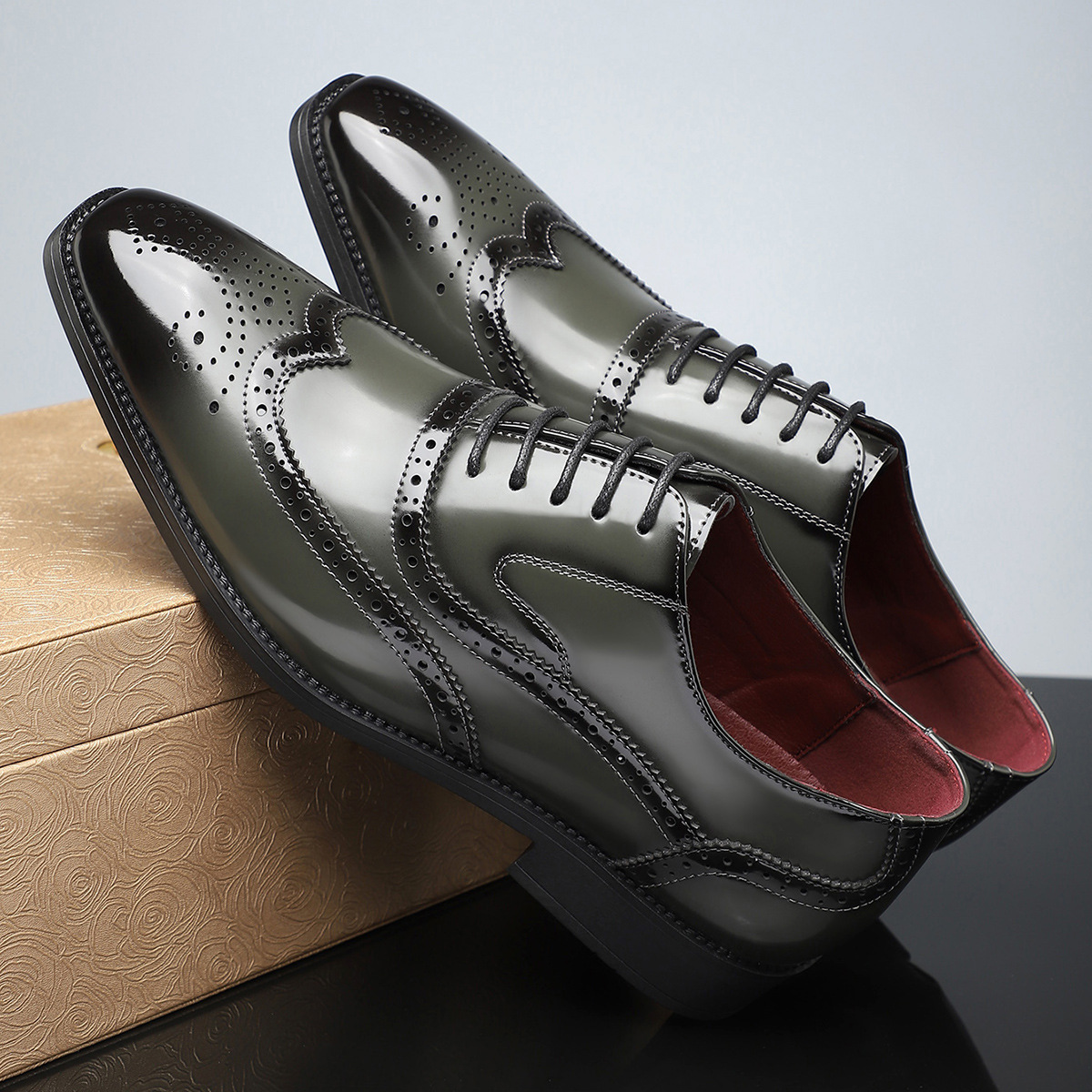 Winslow Leather Brogue Shoes