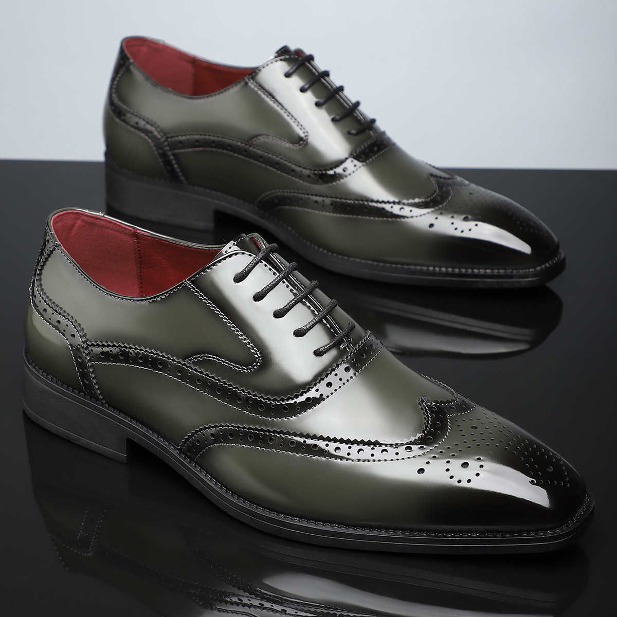 Winslow Leather Brogue Shoes
