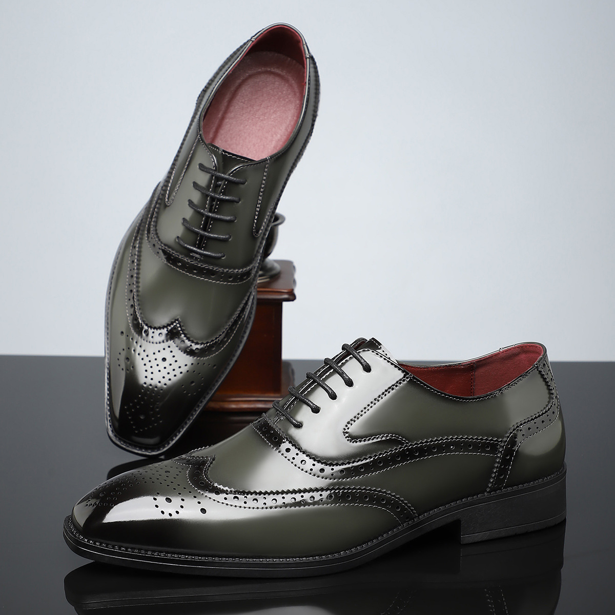 Winslow Leather Brogue Shoes