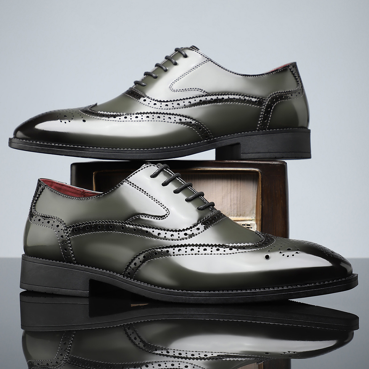 Winslow Leather Brogue Shoes