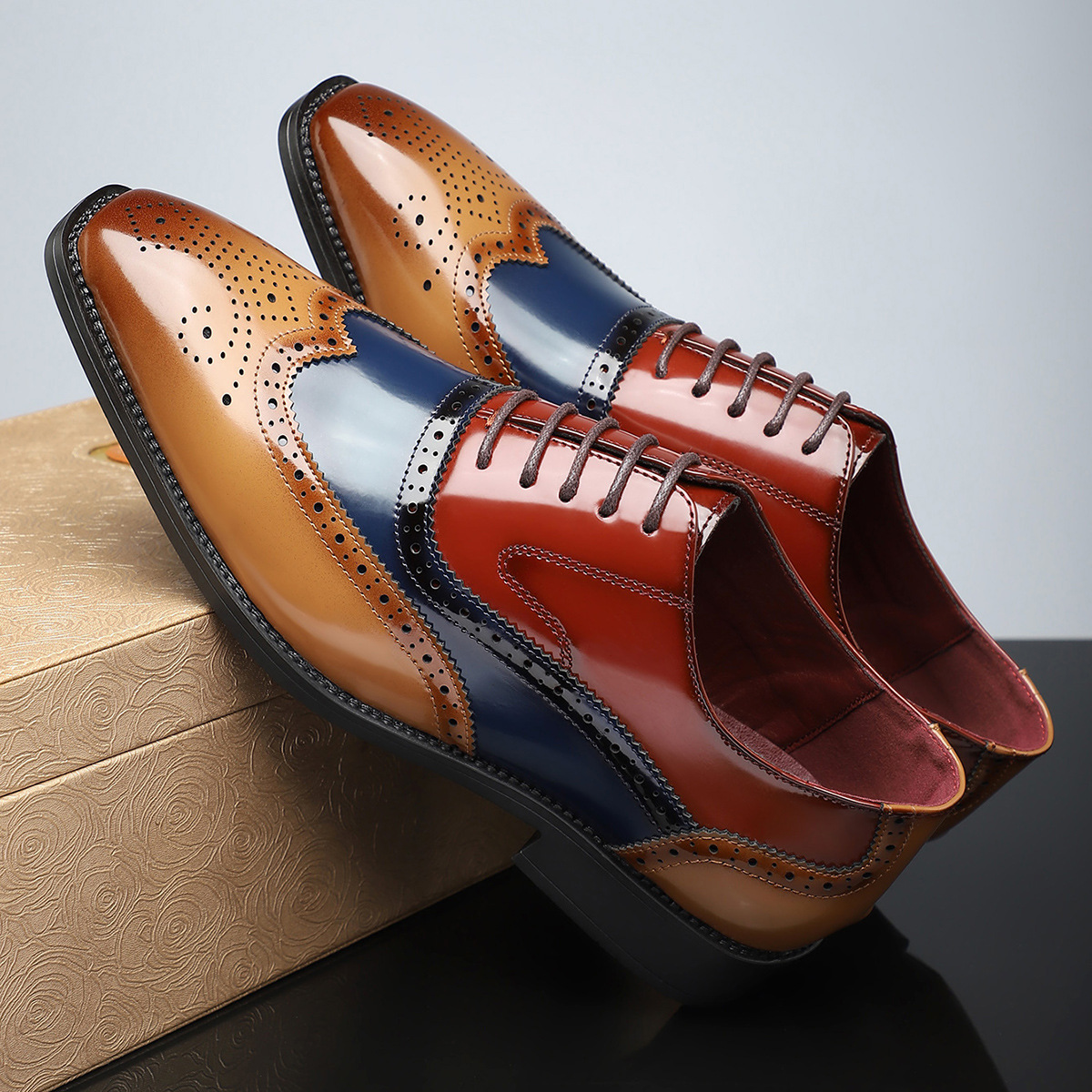 Winslow Leather Brogue Shoes