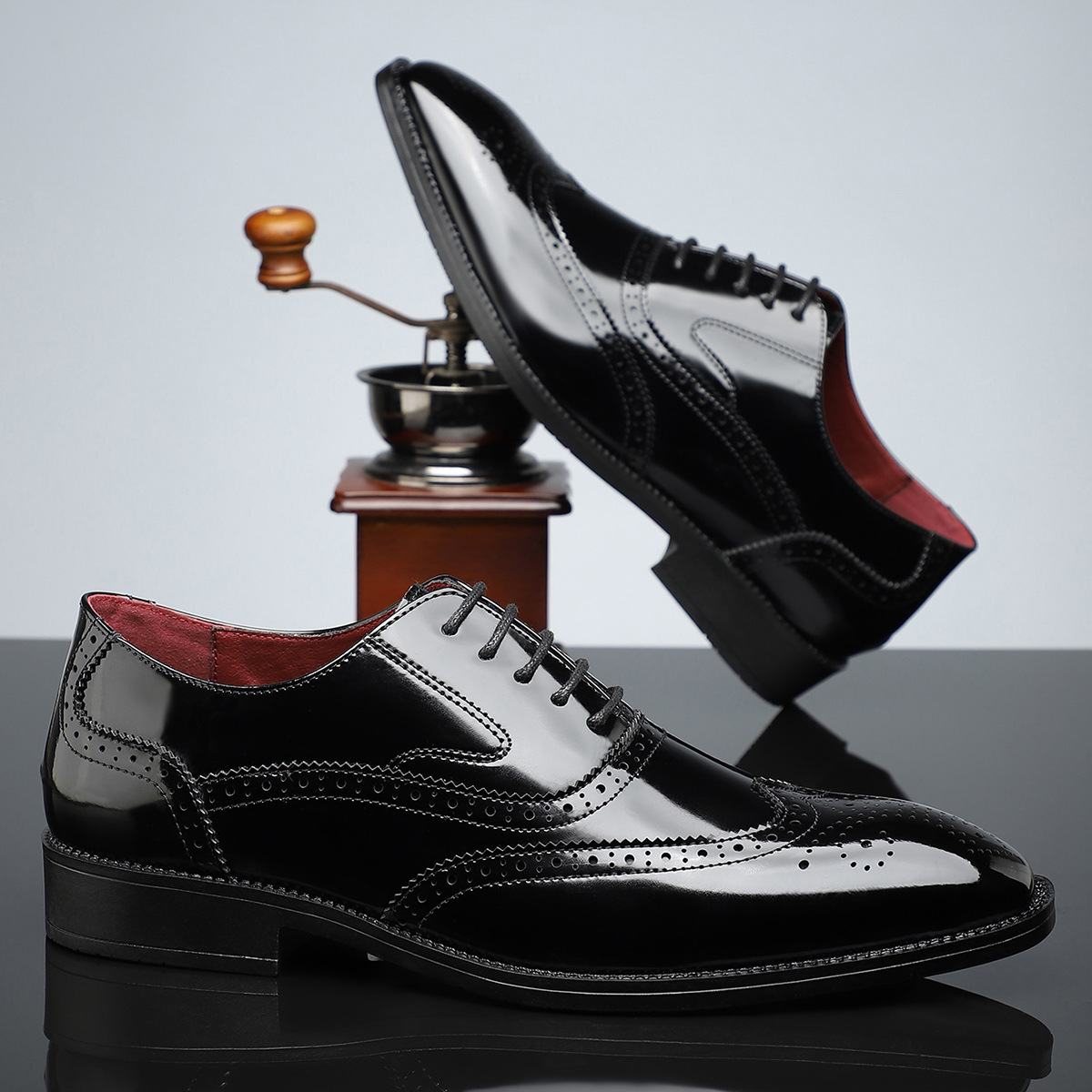 Winslow Leather Brogue Shoes