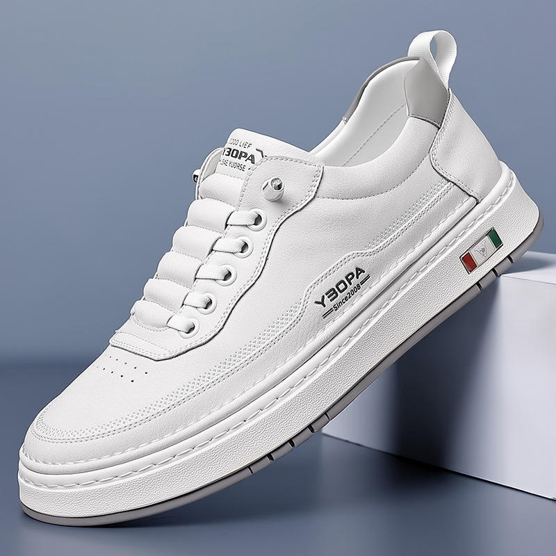 Halston Leather Sneakers