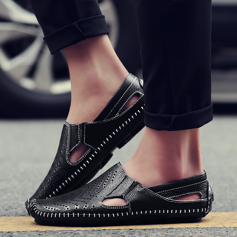 Archer Leather Sandals