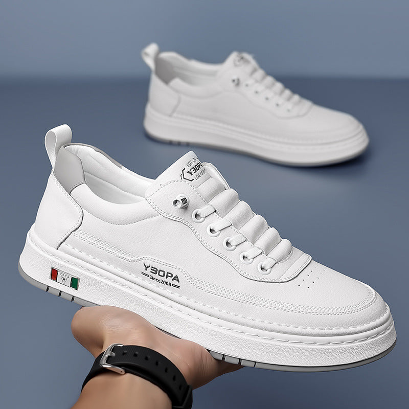 Halston Leather Sneakers