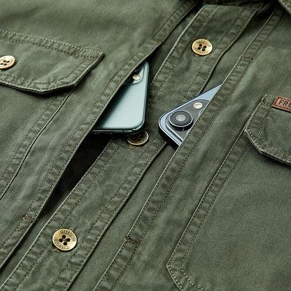 Bennett Double-Pocket Utility Overshirt