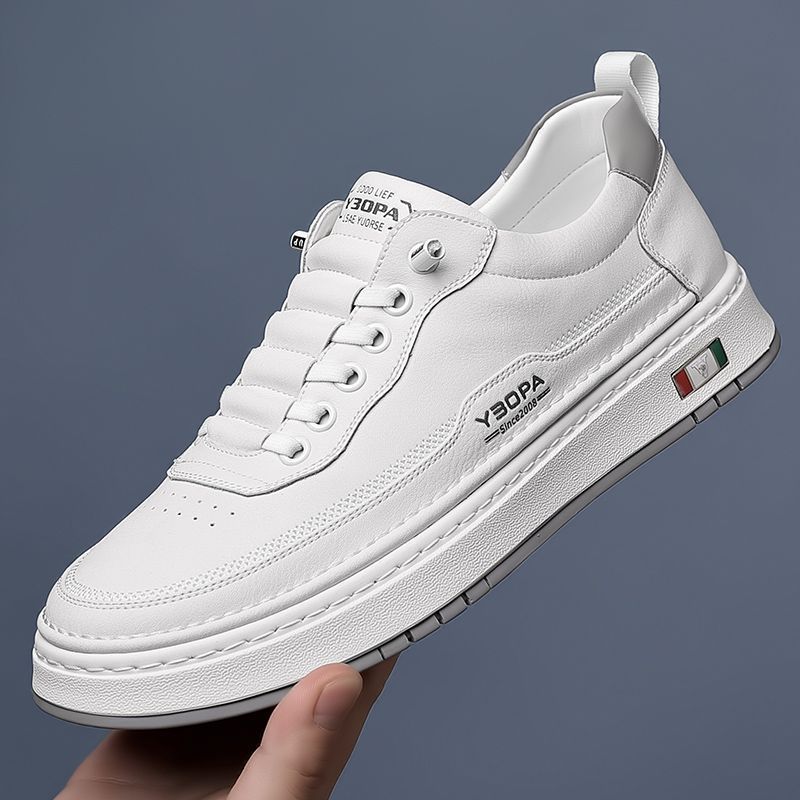Halston Leather Sneakers