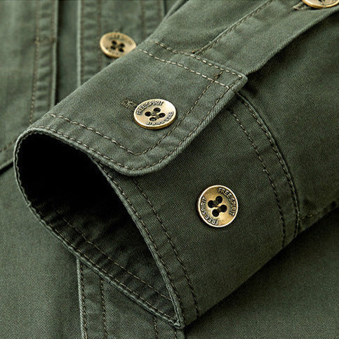 Bennett Double-Pocket Utility Overshirt