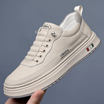 Halston Leather Sneakers