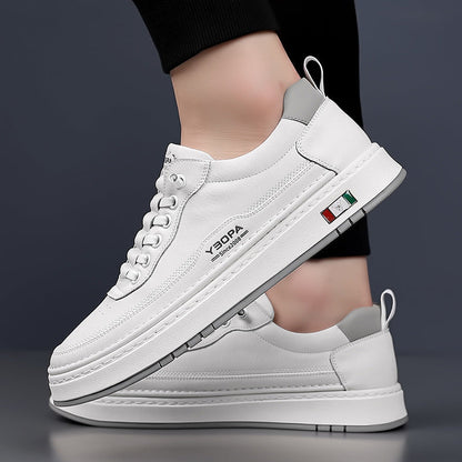 Halston Leather Sneakers