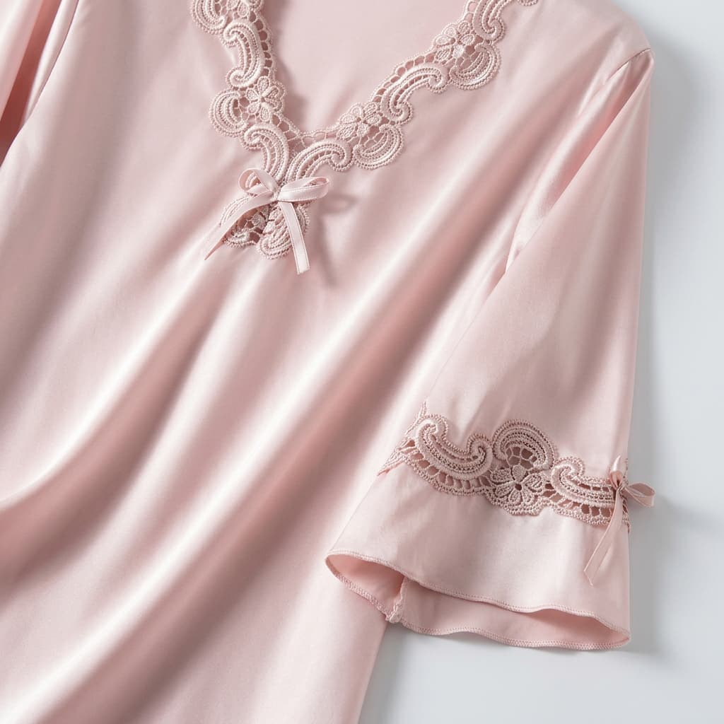 Poppy Satin Pajama Set