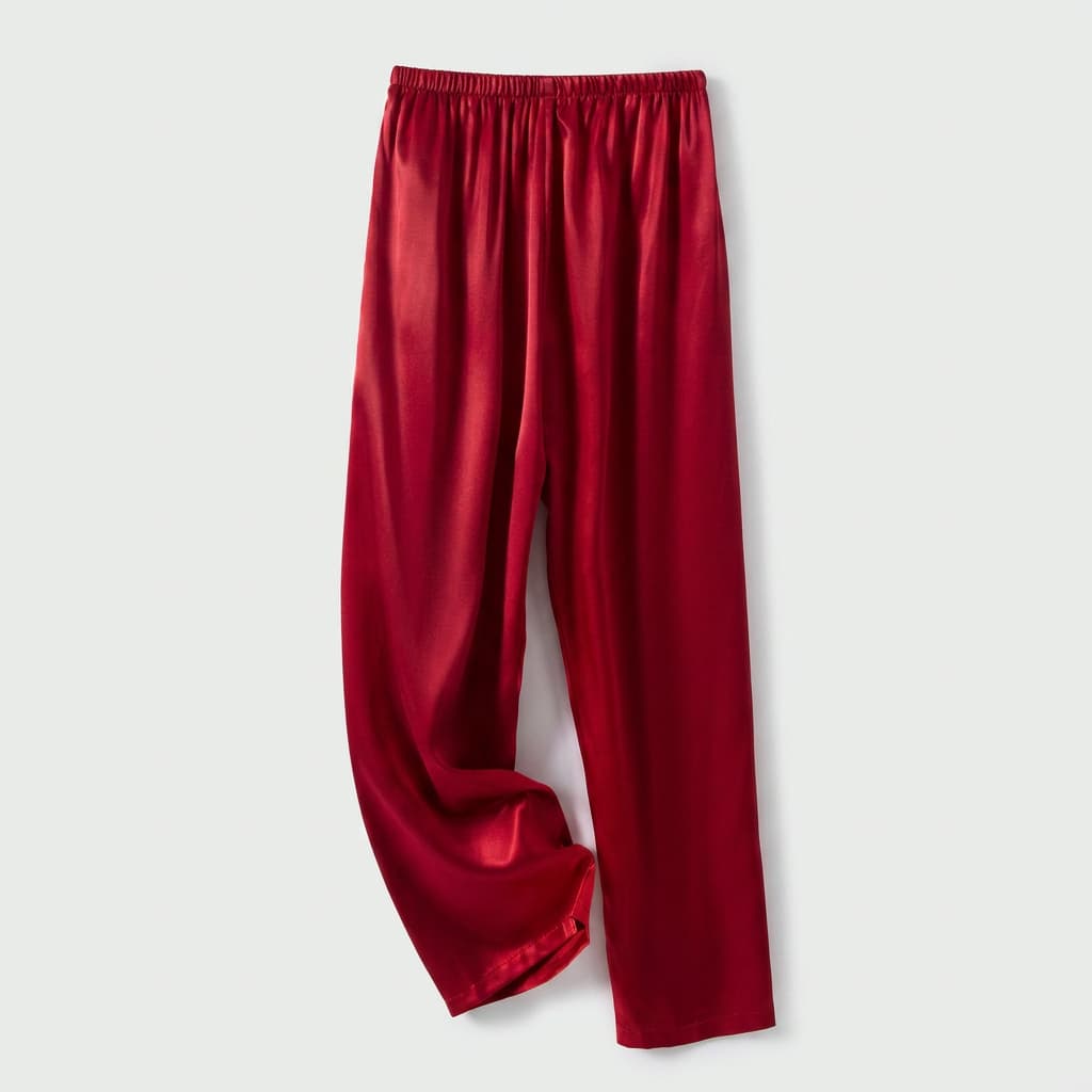 Poppy Satin Pajama Set