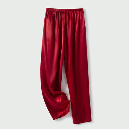 Poppy Satin Pajama Set