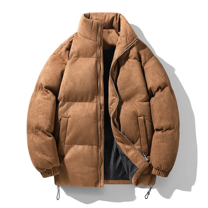 Aspen Suede Puffer Jacket