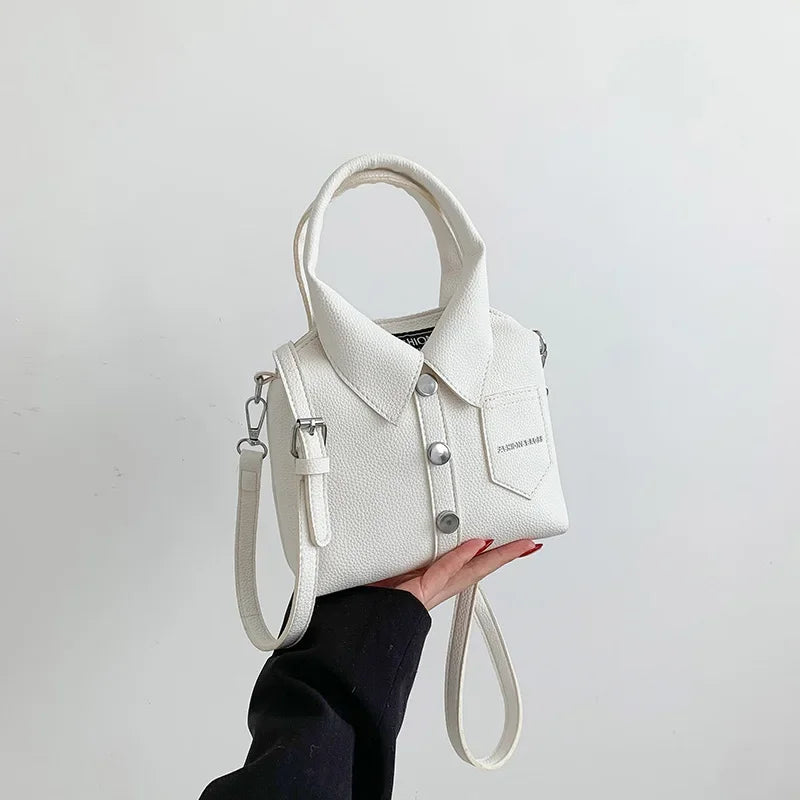 Presley Collared Leather Bag