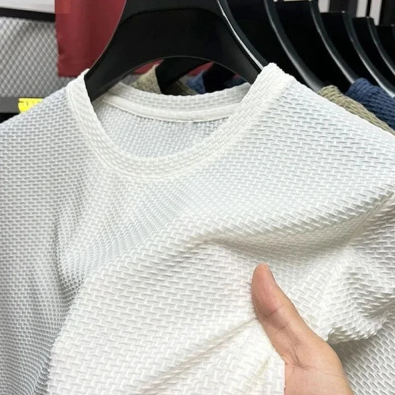 Ridge Texture Crew Tee