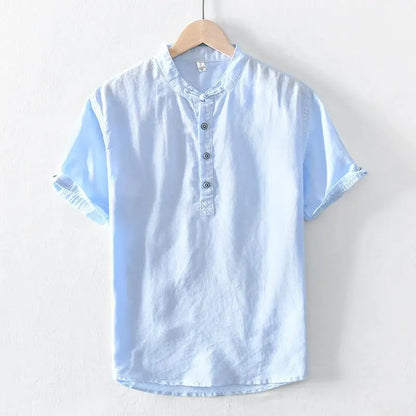 Horizon Cotton-Linen Shirt