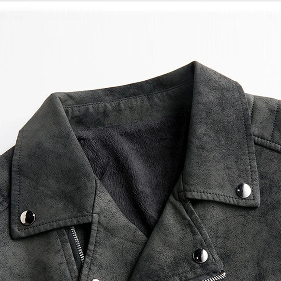 Grayson Leather Moto Jacket