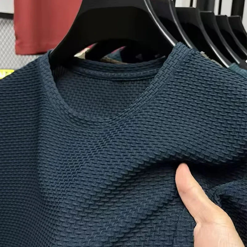 Ridge Texture Crew Tee