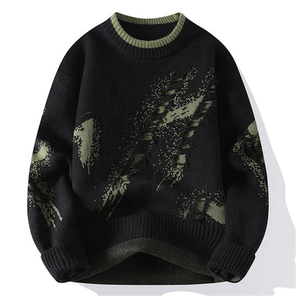 Layton Distressed Crewneck Sweater