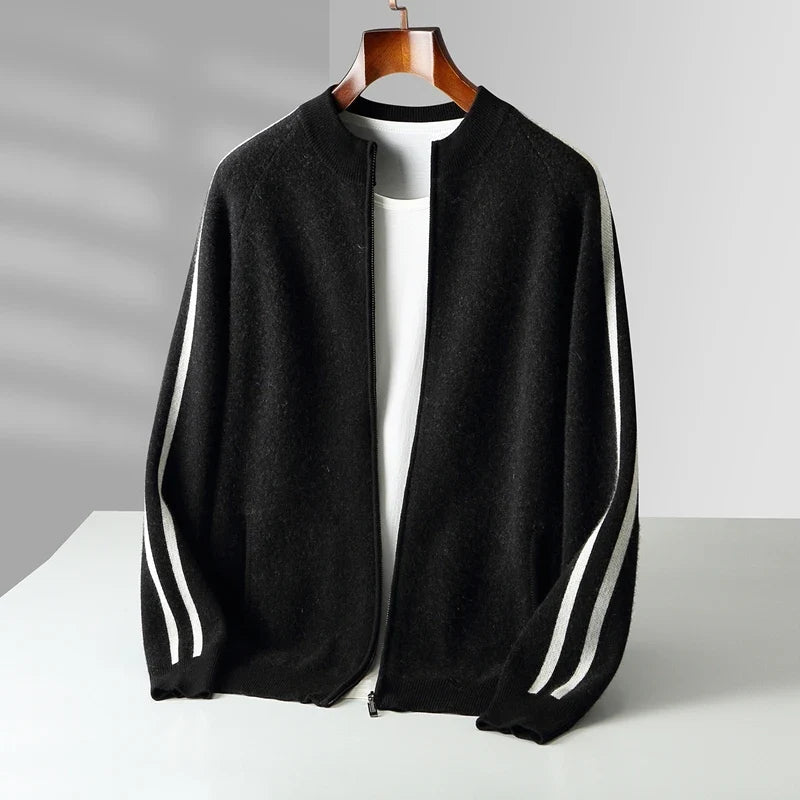 Callen Merino Stripe Cardigan