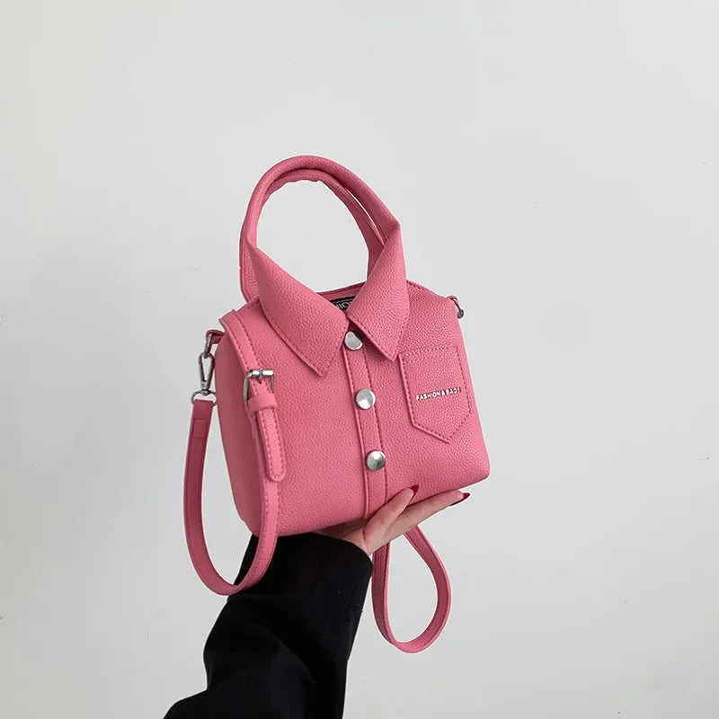 Presley Collared Leather Bag