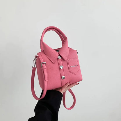Presley Collared Leather Bag
