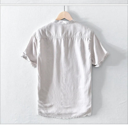 Horizon Cotton-Linen Shirt